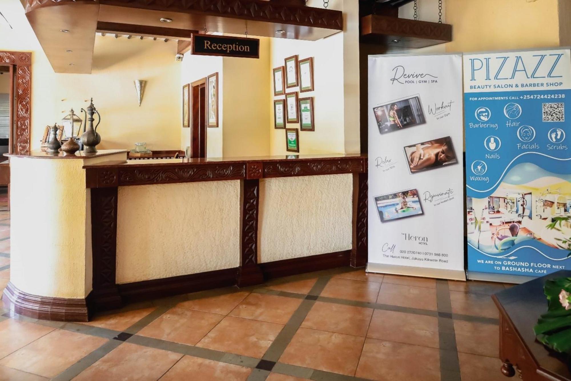 เดอะฮีรอนปอร์ติโกโฮเต็ล Hotel ไนโรบี ภายนอก รูปภาพ